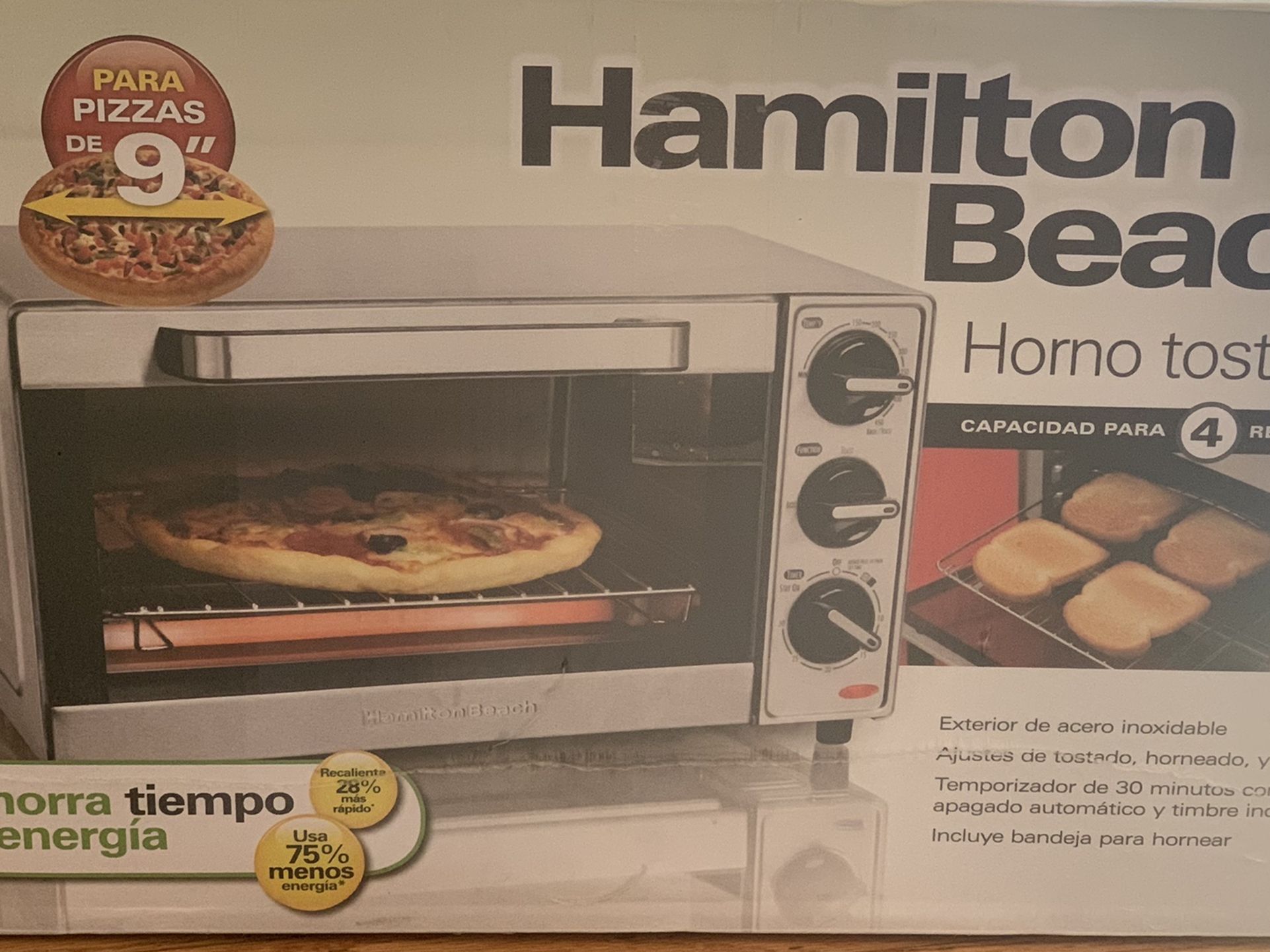 Hamilton Beach Horno Tostado