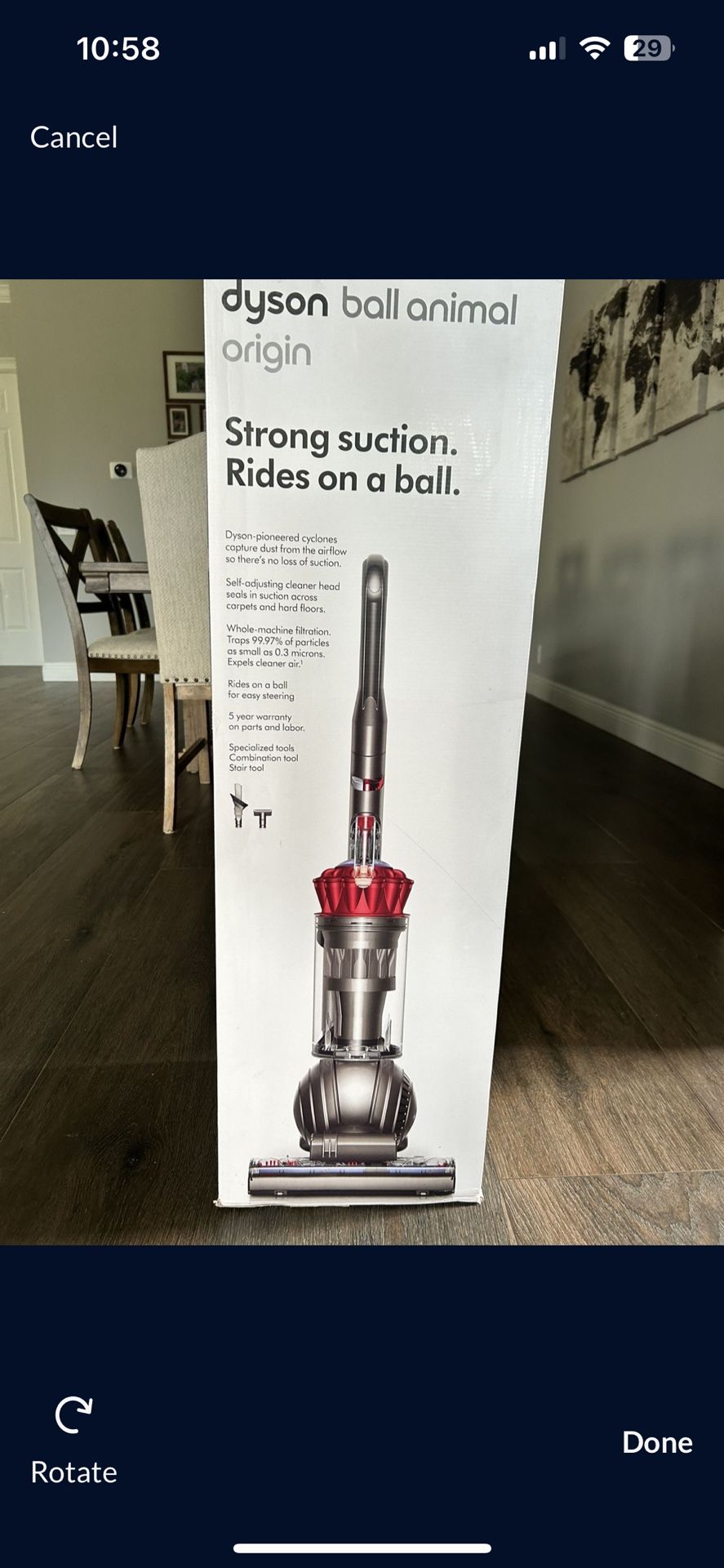 Brand New. Never Opened Dyson Ball Vacuum