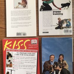 🐶🐶 4 Great PUPPY TRAINING Books, $5 each