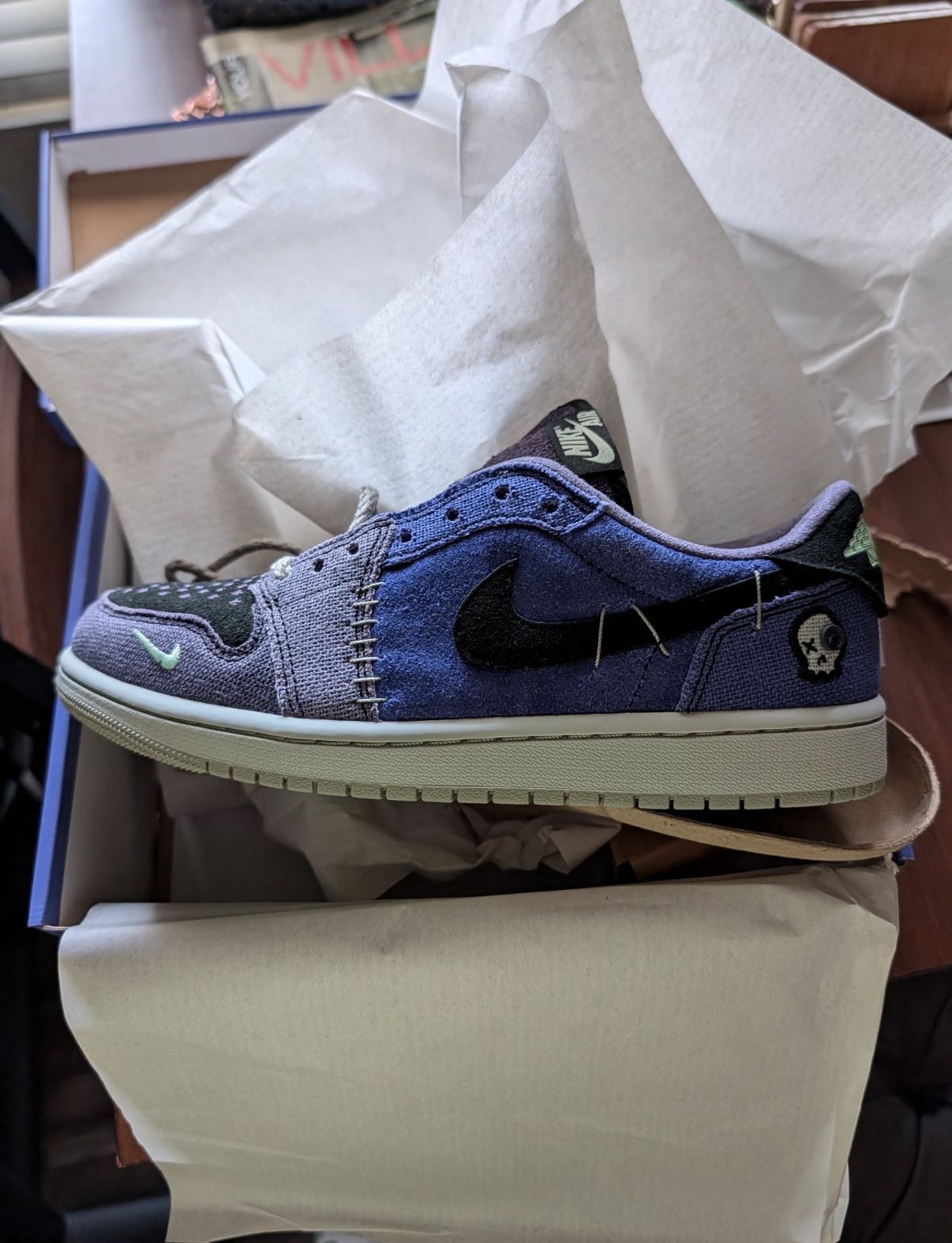 Zion Voodoo Size 8.5 Jordan 1 Low