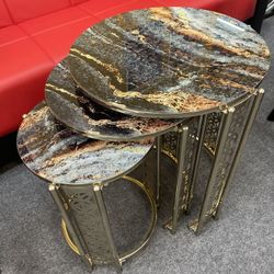 Coffee Table 3pc - Delivery And Financing Available 