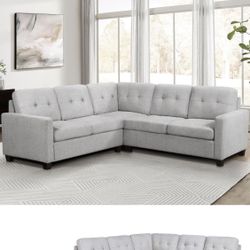 Sectional Sofa. $53 Down Payment 
