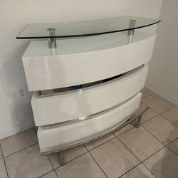 Bar With Glass Top