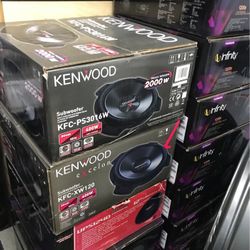 Kenwood 12 Inch Subwoofer On Sale Today For 79.99 