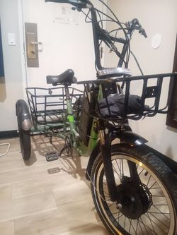 Nakto S03 Electric Trike | 500W Stable Fat Tire Adult Tricycle
