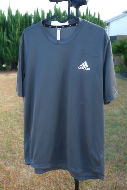 Adidas Aeroready Athletic T-Shirt - Dark Grey - Size Medium