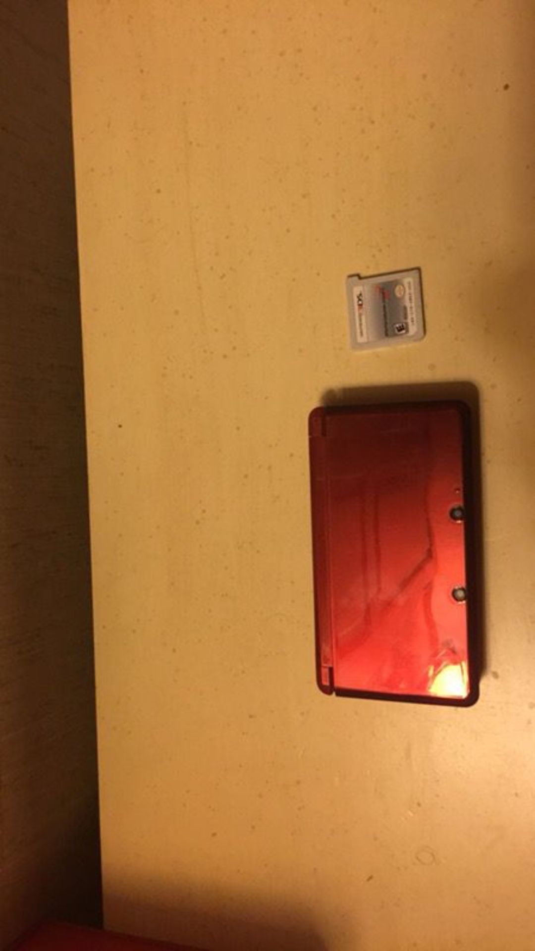 Nintendo 3DS with Mario kart 7 and charger