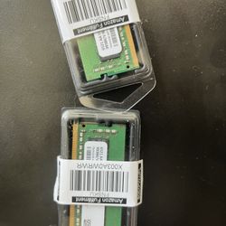 Laptop DDR4 RAM 8GB x 2 2400MhZ 