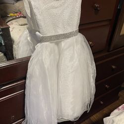 White Party dress Size 4