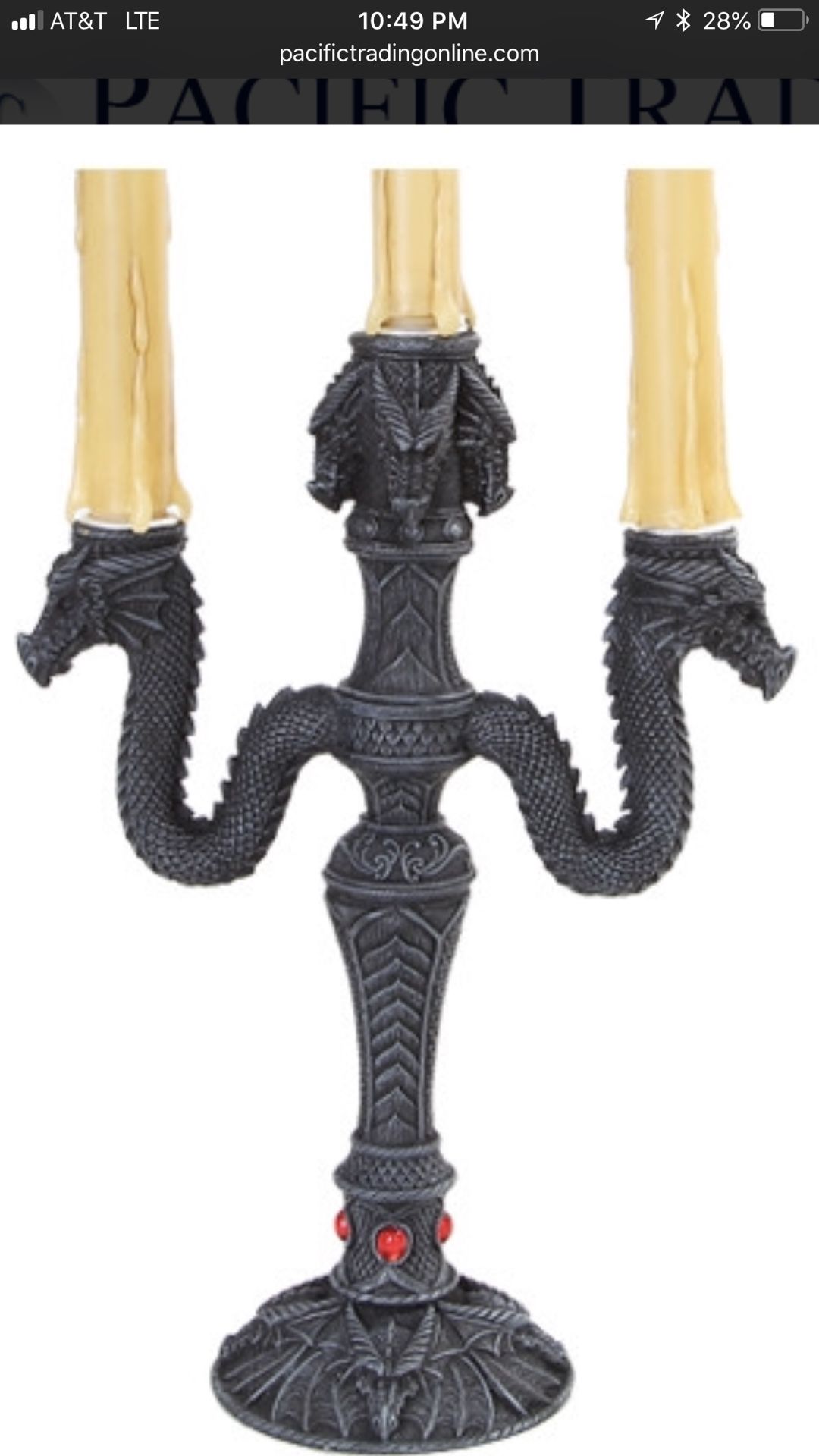 Dragon candelabra