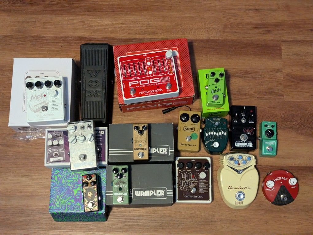 Effects Pedals $40-$200
