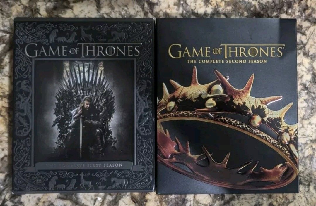 Game Of Thrones Blu Ray Season 1 & 2