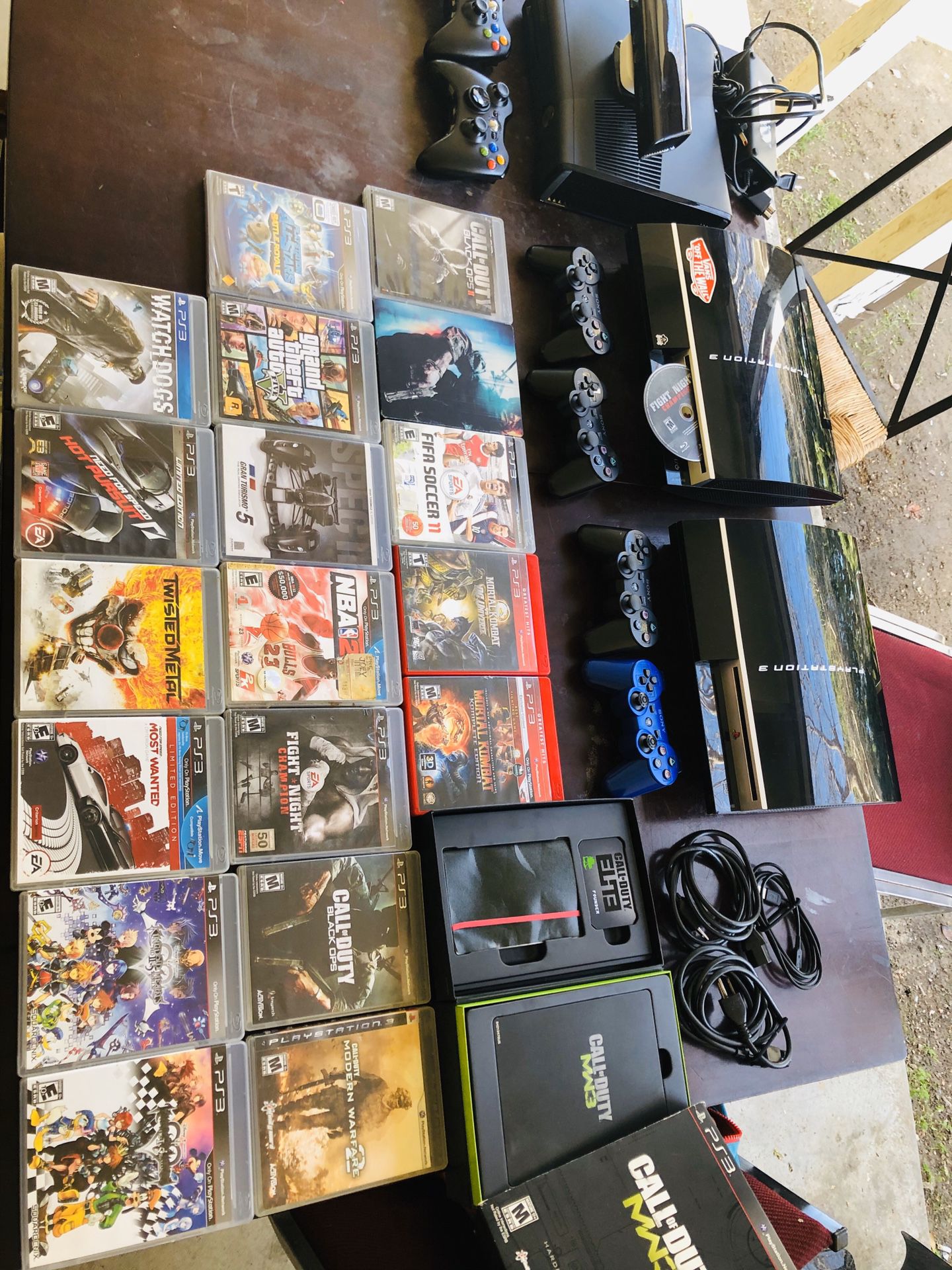 Sony Playstation 3 PS3 with games