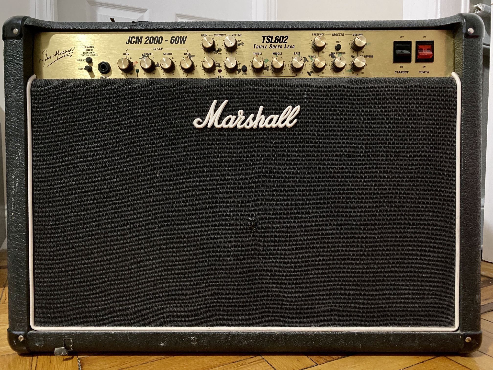 Marshall JCM 2000 TSL 602 Triple Super Lead 3-Channel 60-Watt 2x12" Combo