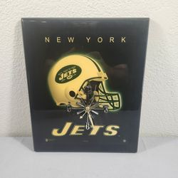 New York Jets Quartz Clock - Vintage