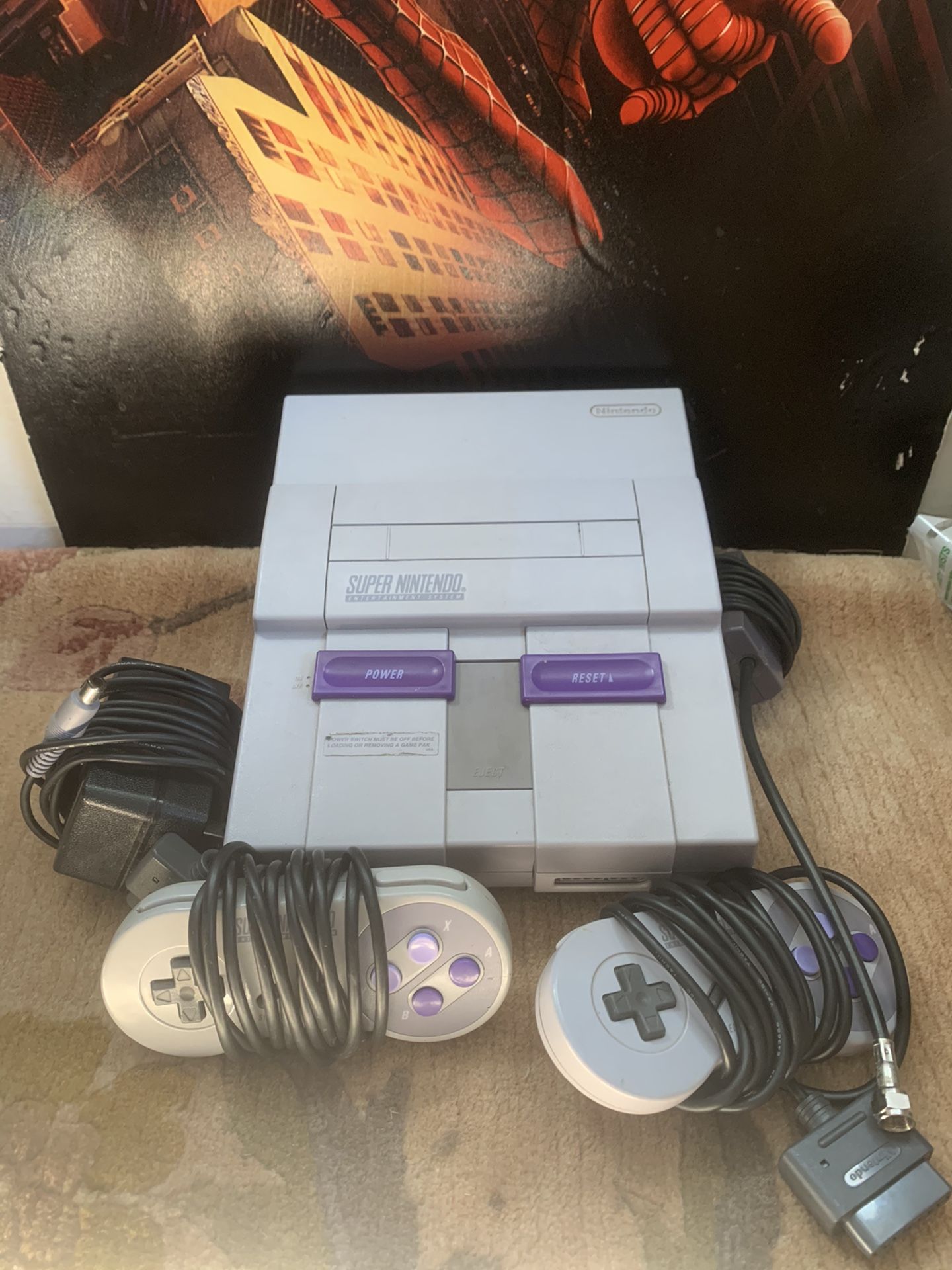 Original Super Nintendo Entertainment System