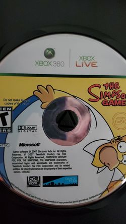 The simpsons game xbox 360