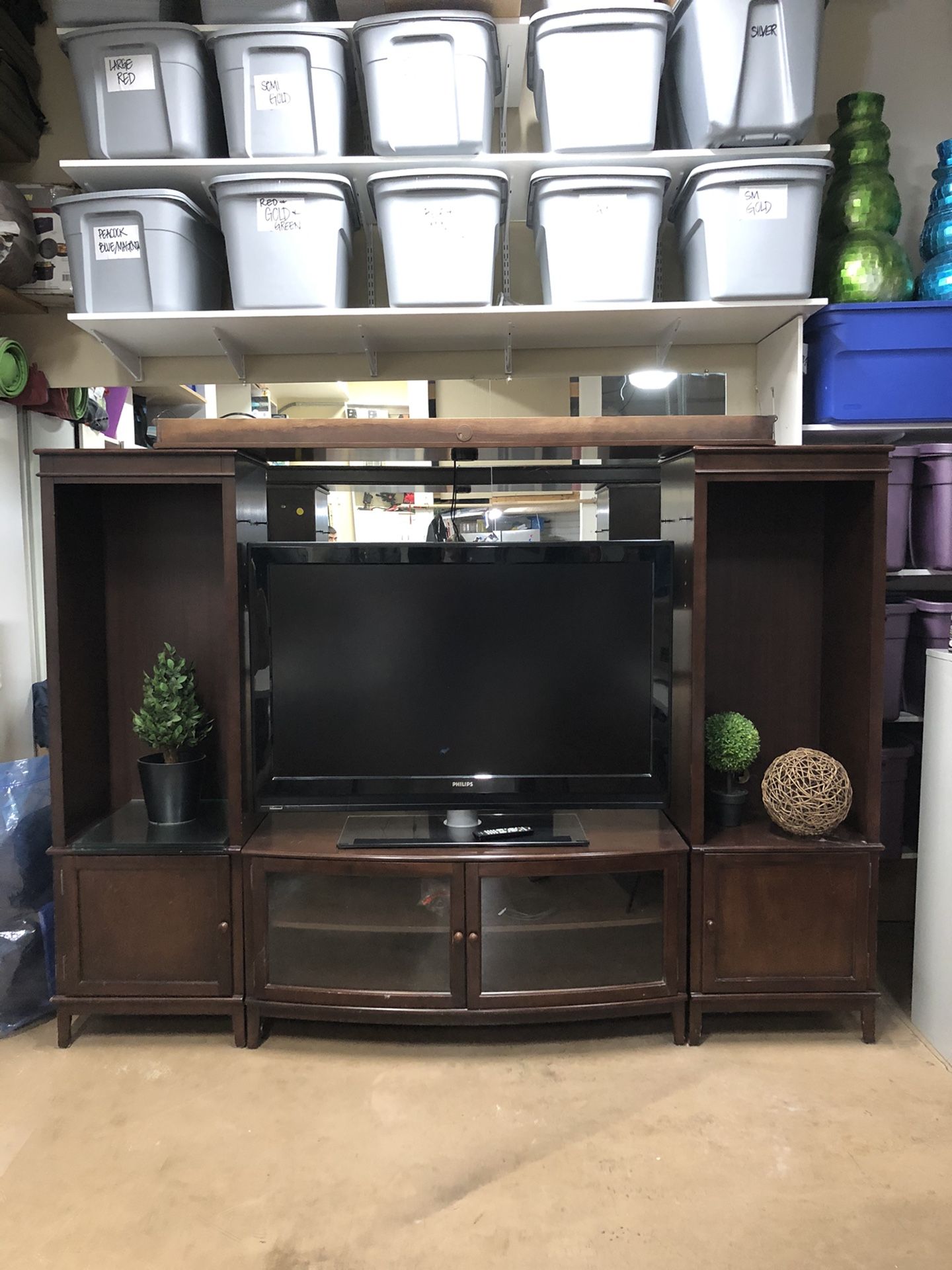 Entertainment Center. TV is included!
