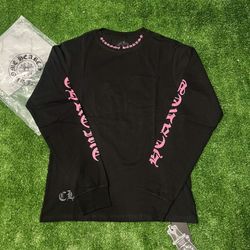 Black Chrome Hearts Long Sleeve
