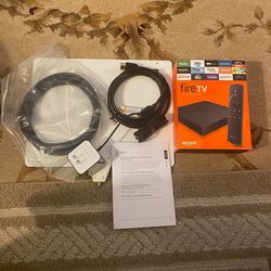 Fire Tv/ with all components 