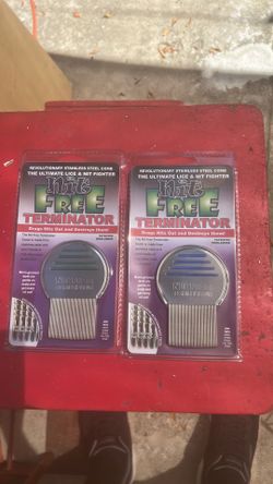 Nit free terminator comb