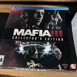 Mafia III Collectors Edition For PS4