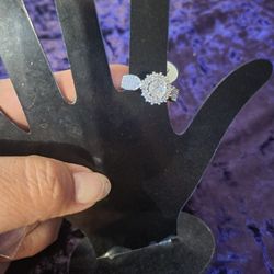 Anillo De PLATA925  PARA MUJER TALLA 7,8 9.