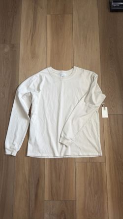 Good American oversized long sleeve shirt