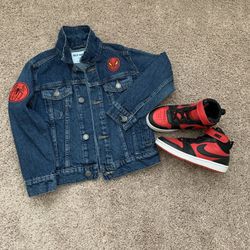 Boys Spider-Man Jacket And Shoes 