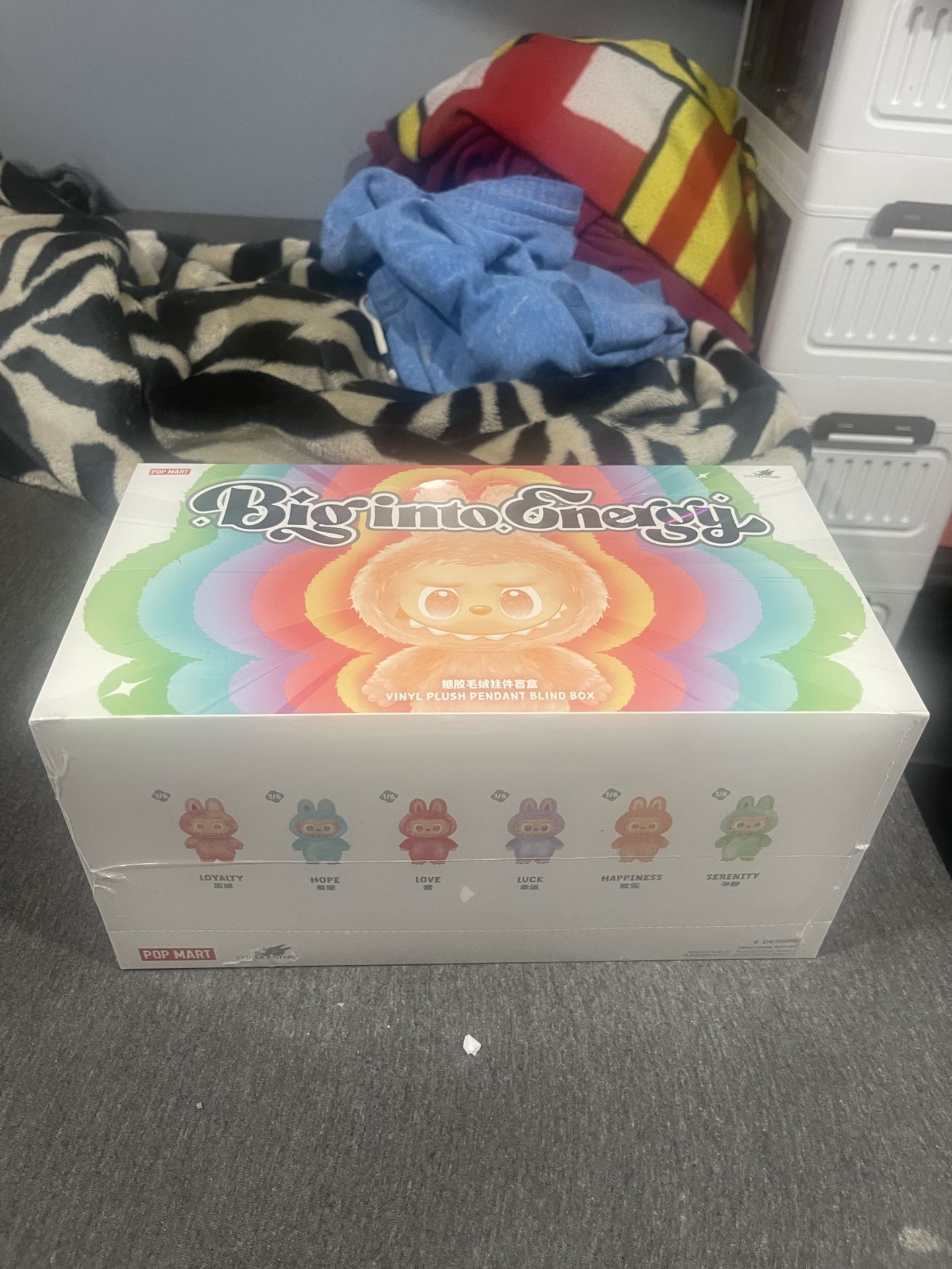 Labubu Big Into Energy Box