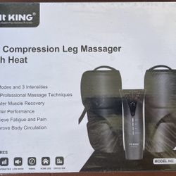 Air Compression Leg Massager with Heat