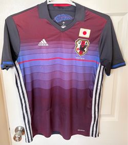 Adidas Japan National Football Team JFA 2016-2017 Home Jersey Sz M Used