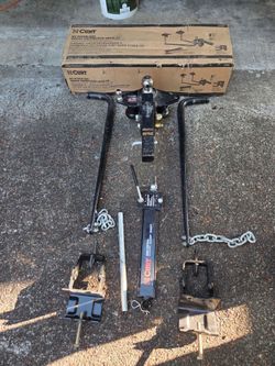 CurtTrailer hitch and sway bar