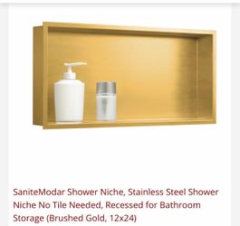 Gold shower niche