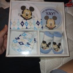 Baby Boy 0-3 Mickey Mouse Set