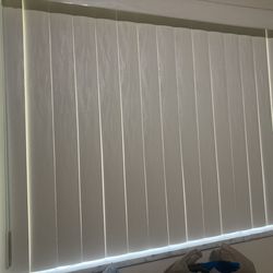 Blinds white PVC, 30total,  35” Long