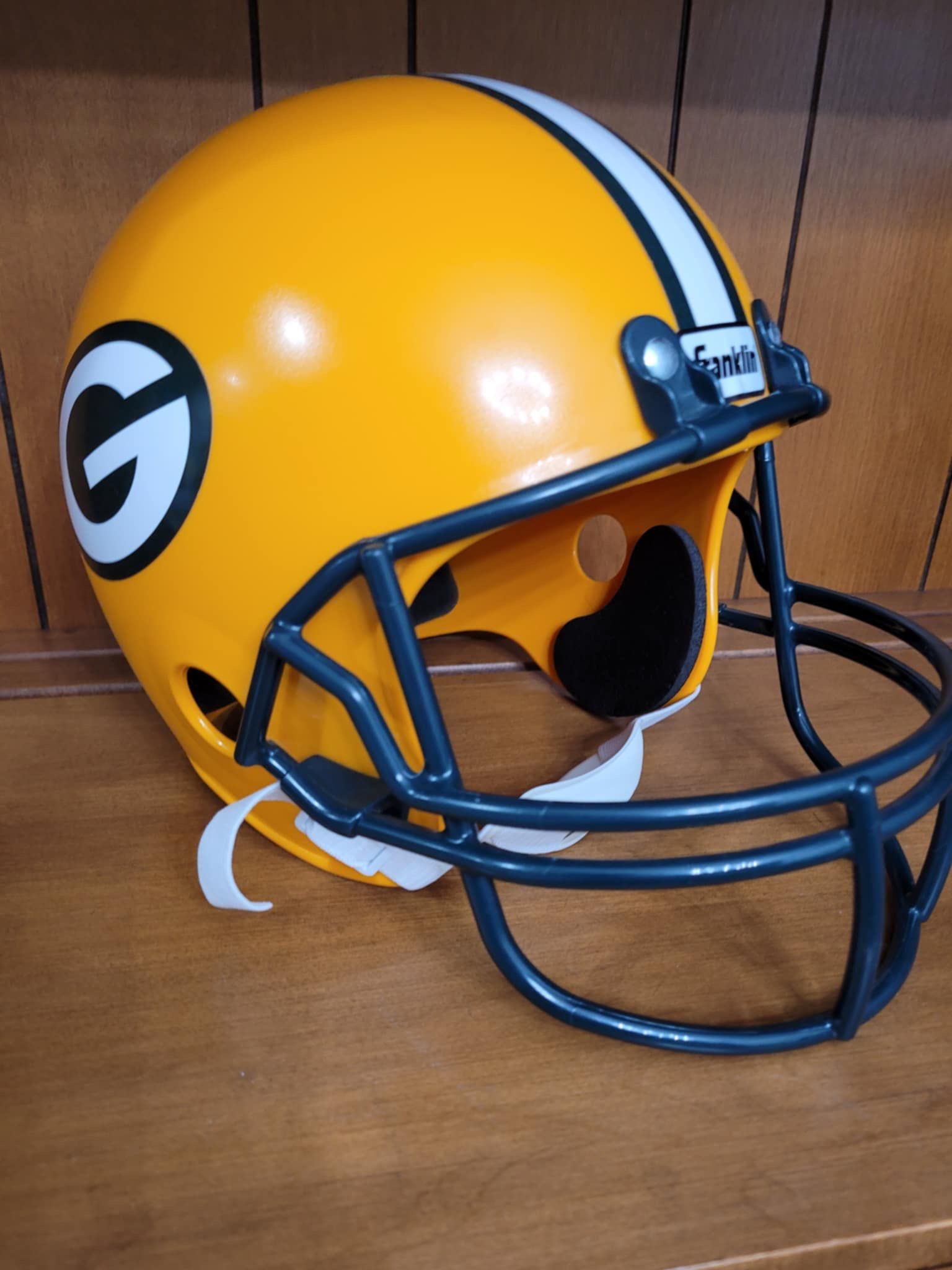 Vintage Franklin NFL Green Bay Packers Replica Helmet Full Size !!!