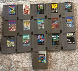 Retro Nintendo NES Games
