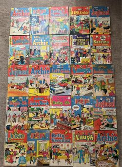 Archie Comics Lot of 25 Vintage Issues