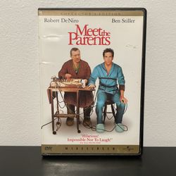 Meet The Parents DVD Movie Collectors Edition Ben Stiller DeNiro Widescreen 2001