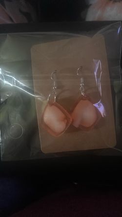 Resin earring