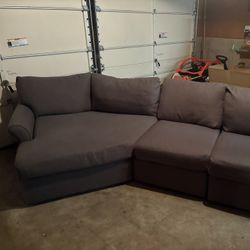 Macy’s Sectional with Cuddler – $400 OBO