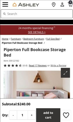 Piperton Bed Frame (Full/Double)
