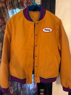 Mickey Mouse Varsity Bomber Jacket