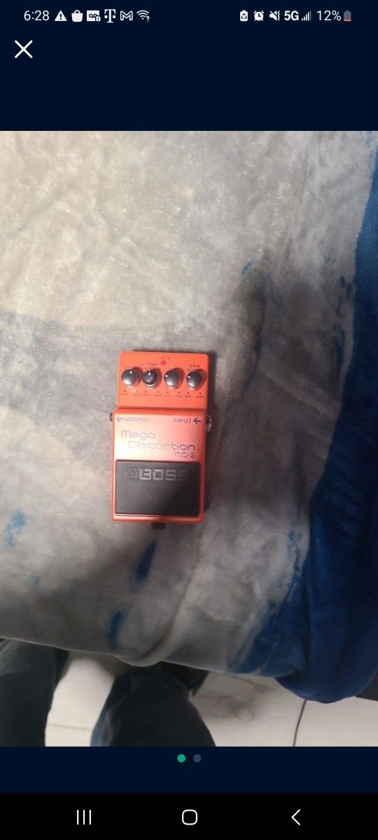 Mega Disortion Pedal Md-2