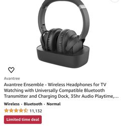 wireless head phone for tv