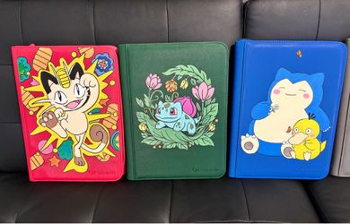 9 Pocket Trading card Binder Custom Painted