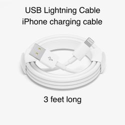 NEW! USB iPhone Lightning Charging Cable, Apple Certified