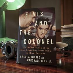 Elvis and the Colonel Hardcover Book