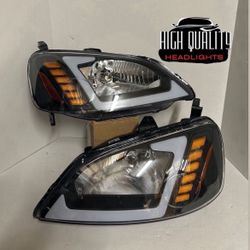 Honda Civic 2001  2003 headlights